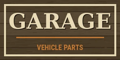 Garage sign