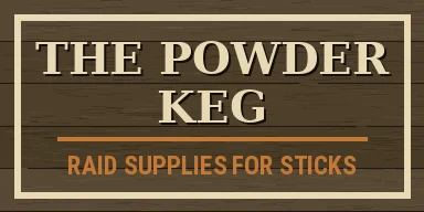 The Powder Keg sign