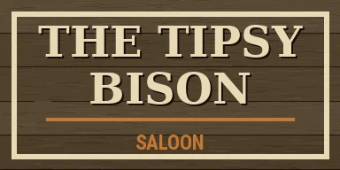 The Tipsy Bison sign
